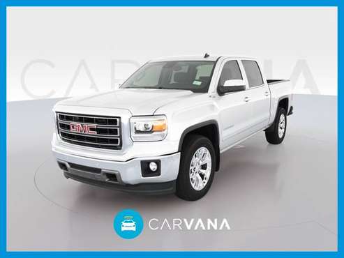 2014 GMC Sierra 1500 Crew Cab SLT Pickup 4D 5 3/4 ft pickup Silver for sale in Brooklyn, NY