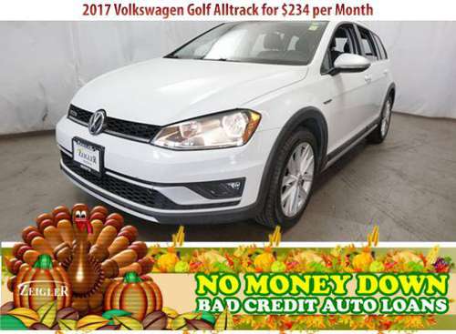 $234/mo 2017 Volkswagen Golf Alltrack Bad Credit & No Money Down OK... for sale in Chicago, IL