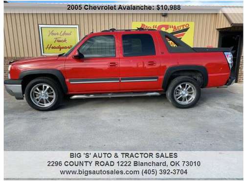 2005 CHEVROLET AVALANCHE LT! CREW CAB! LEATHER!!! - cars & trucks -... for sale in Blanchard, OK