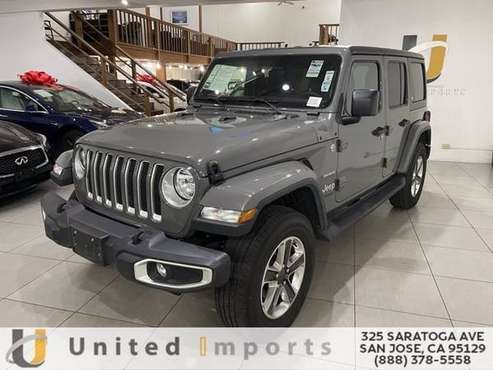 2020 Jeep Wrangler Unlimited Sahara - - by dealer for sale in San Jose, CA