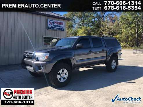 2015 Toyota Tacoma Double Cab V6 6MT 4WD for sale in Cartersville, GA