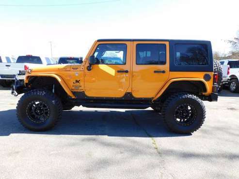 Jeep Wrangler 4x4 Lifted 4dr Unlimited Sport SUV Hard Top Jeeps Used for sale in Greenville, SC