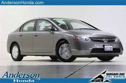 2008 Honda Civic MB034129A - cars & trucks - by dealer - vehicle... for sale in Palo Alto, CA