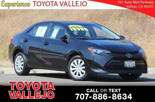 2017 Toyota Corolla LE for sale in Vallejo, CA
