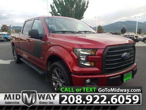 2016 Ford F-150 F150 F 150 XLT SuperCrew 4x4 Sport pkg - SERVING THE... for sale in Post Falls, ID
