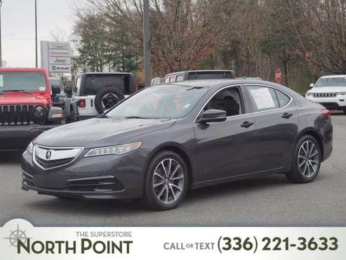 *2015* *Acura* *TLX* *V6 Tech* - cars & trucks - by dealer - vehicle... for sale in Winston Salem, NC