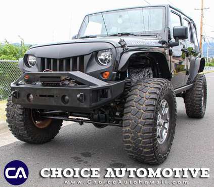 2015 Jeep Wrangler Unlimited LIFTED RUBICON Bl for sale in Honolulu, HI