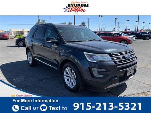 2017 Ford Explorer XLT suv - - by dealer - vehicle for sale in El Paso, TX