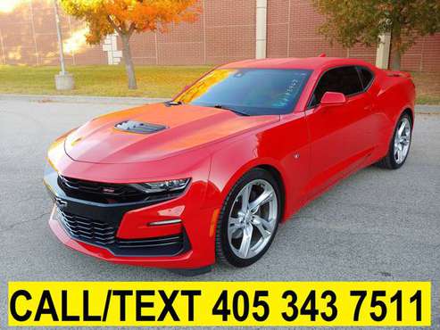 2019 CHEVROLET CAMARO 2SS LOW MILES! LEATHER! NAV! CLEAN CARFAX!... for sale in Norman, KS