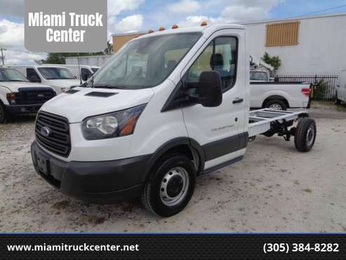 2016 Ford Transit Chassis Cab T250 T-250 250 SRW CAB CHASSIS VAN for sale in Hialeah, FL