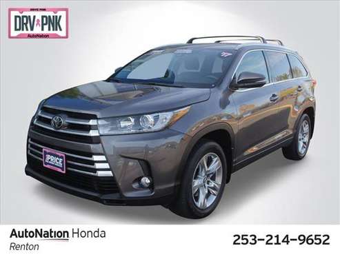 2017 Toyota Highlander Limited AWD All Wheel Drive SKU:HS431262 -... for sale in Renton, WA