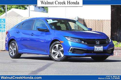 2019 Honda Civic Sedan Aegean Blue Metallic WOW GREAT DEAL! for sale in Walnut Creek, CA