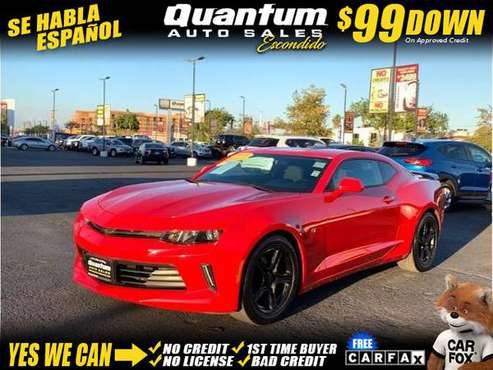 2016 Chevrolet Chevy Camaro LT Coupe 2D - cars & trucks - by dealer... for sale in Escondido, CA