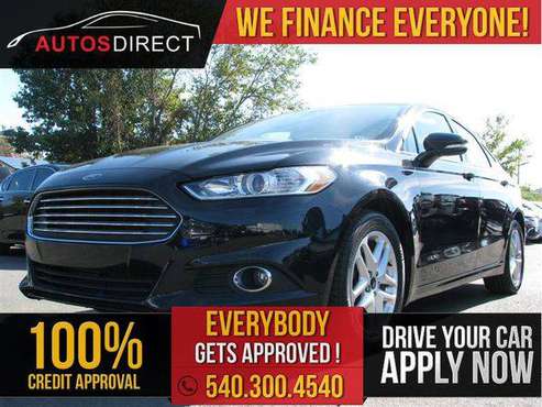 2016 FORD FUSION SE $0 DOWN PAYMENT PROGRAM!! for sale in Fredericksburg, VA