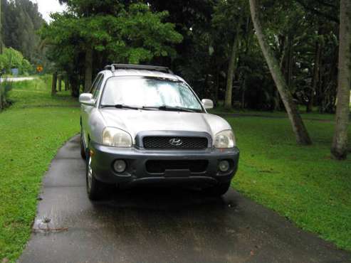 02 Hyundai Santa FE - cars & trucks - by owner - vehicle automotive... for sale in Cocoa, FL
