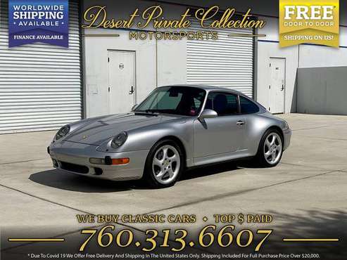 1997 Porsche 911 Carrera 2S 1 Owner - 63k Miles Coupe BEAUTIFUL for sale in Palm Desert , CA