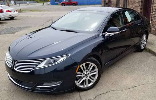 2014 Lincoln MKZ AWD - Low Miles Midnight Blue Moonroof Loaded - cars for sale in New Castle, PA