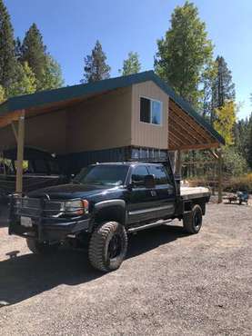 2005 GMC Duramax lifted flatbed - cars & trucks - by owner - vehicle... for sale in Medford, OR