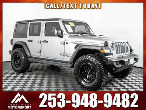 *4WD* Lifted 2019 *Jeep Wrangler* Unlimited Sport 4x4 - cars &... for sale in PUYALLUP, WA