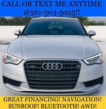 2015 AUDI A3! GREAT FINANCING! NAVIGATION! SUNROOF! AWD! BLUETOOTH!... for sale in West Palm Beach, FL