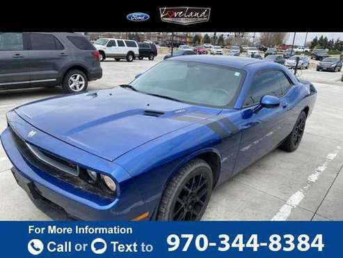 2010 Dodge Challenger R/T coupe Deep Water Blue Pearlcoat - cars & for sale in Loveland, CO