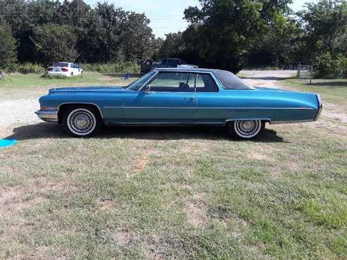 1973 Cadillac Coupe Deville - cars & trucks - by owner - vehicle... for sale in Thackerville, TX