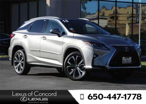 2018 Lexus RX 350 Monthly payment of for sale in Concord, CA