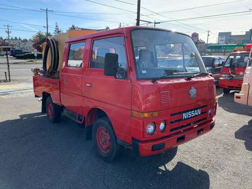1987 Nissan Atlas Fire Truck W-CAB 2, 750 MILES ONLY for sale in Seattle, WA