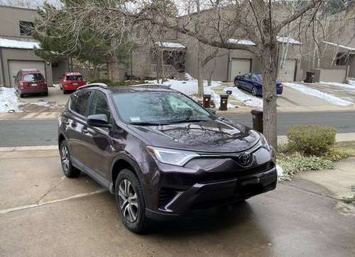 2017 Toyota RAV4 LE - cars & trucks - by owner - vehicle automotive... for sale in Boulder, CO