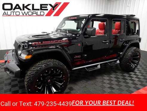 2021 Jeep Wrangler Rubicon Unlimited T-ROCK Sky POWER Top hatchback... for sale in Branson West, AR