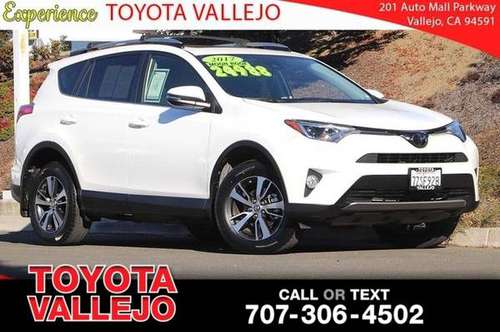 2017 Toyota RAV4 XLE - cars & trucks - by dealer - vehicle... for sale in Vallejo, CA