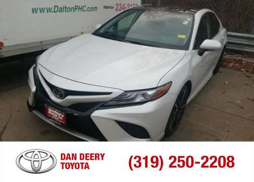 2019 Toyota Camry XSE V6 Wind Chill Pearl - cars & trucks - by... for sale in Cedar Falls, IA