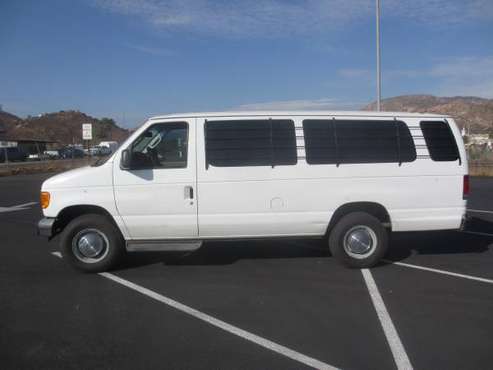 2006 Ford E350 Extended 15 Passenger or Cargo Van. Only 93,000 miles... for sale in Lakeside, CA