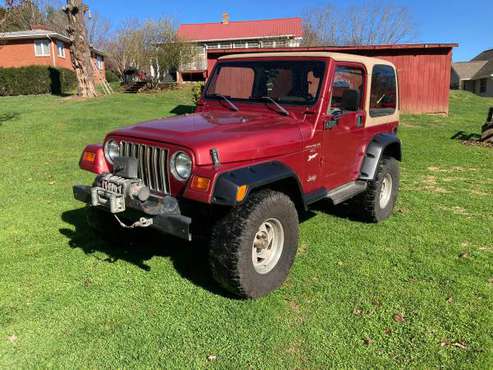 1998 Jeep wrangler 4.0 TJ - cars & trucks - by owner - vehicle... for sale in Mars Hill, NC