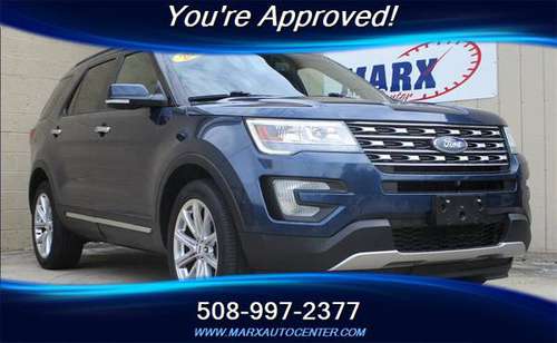 2016 Ford Explorer Limited AWD,Leather,3rd row...Loaded with... for sale in New Bedford, MA