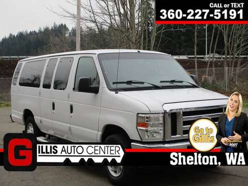 2014 Ford E-350SD XLT Extended Wagon - cars & trucks - by dealer -... for sale in Shelton, WA