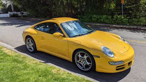 2006 Porsche 911 Carrera S Speed Yellow for sale in Seattle, WA