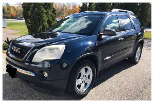 2008 GMC Acadia AWD SUV 8 Passenger - Runs Excellent - Very Clean! for sale in Swanton, VT
