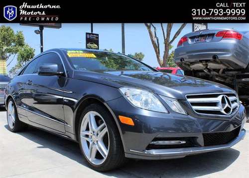 2012 Mercedes-Benz E-Class 2dr Coupe E 350 RWD for sale in Lawndale, CA