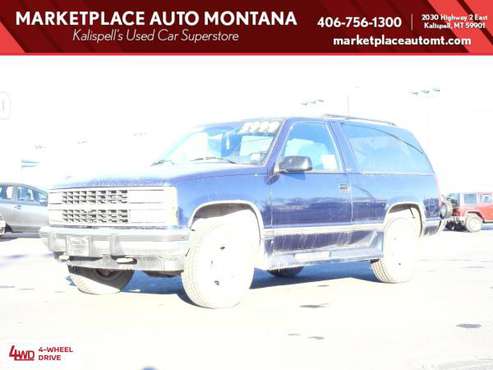 1993 CHEVROLET BLAZER 4x4 4WD Chevy SPORT UTILITY 2D SUV - cars &... for sale in Kalispell, MT