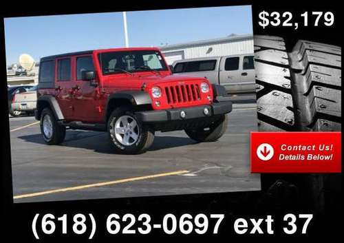 2017 Jeep Wrangler Unlimited Sport - - by dealer for sale in O Fallon, MO