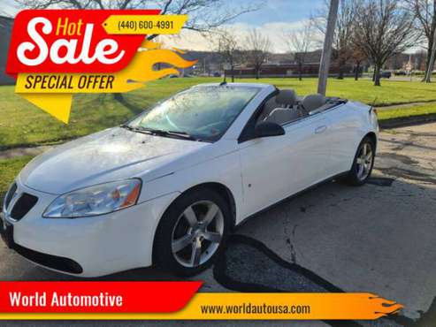 PONTIAC G6 CONVERTI ***$499 DOWN PAYMEN ***FRESH START FINANCING****... for sale in EUCLID, OH