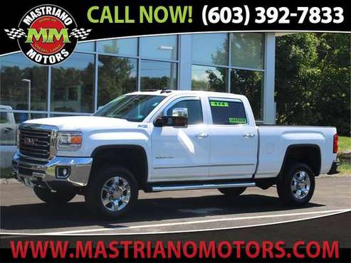2015 GMC Sierra 2500HD available WiFi 4WD CREW CAB SLT 6.0 VORTEC... for sale in Salem, NH