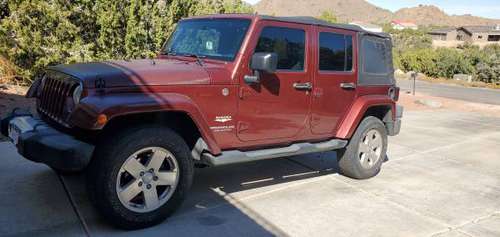 4 Door 2008 Jeep Wrangler Sahara Unlimited 4 Wheel Drive!! for sale in Hackberry, AZ