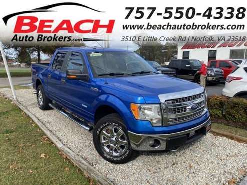 2013 Ford F-150 XLT SUPERCREW 4X4, WARRANTY, RUNNING BOARDS, TOW P -... for sale in Norfolk, VA