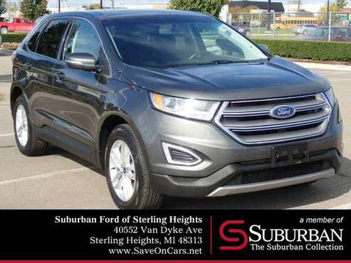 2017 Ford Edge SUV SEL (Magnetic Metallic) GUARANTEED APPROVAL for sale in Sterling Heights, MI