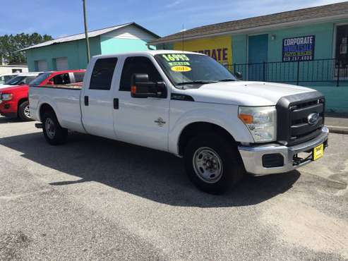 2013 FORD F350 SUPERDUTY SUPERCREW CAB 4 DOOR LONGBED W 6.7 DIESEL for sale in Wilmington, NC
