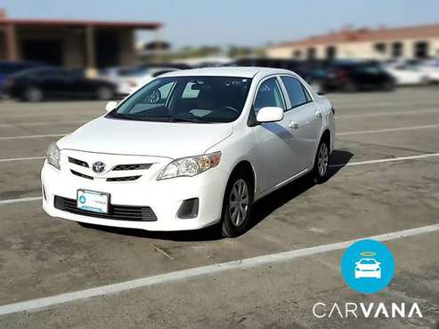 2013 Toyota Corolla L Sedan 4D sedan White - FINANCE ONLINE - cars &... for sale in Bakersfield, CA