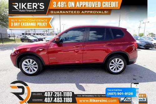 2013 BMW X3 xDrive28i - - by dealer - vehicle for sale in Orlando, FL