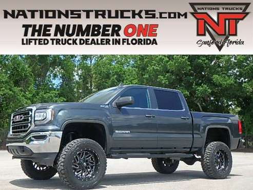 2018 GMC 1500 SLE Z71 Crew Cab 4X4 LIFTED TRUCK - NEW TOYO TIRES for sale in Sanford, FL